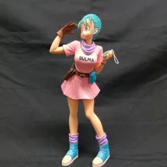 ドラゴンボール ブルマ フィギュア GLITTER&GLAMOURS ピンク衣装 ドラゴンレーダー アニメ キャラクター グッズ インテリア 中古 本体のみ 現状品