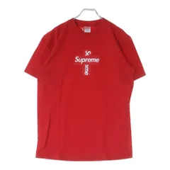SUPREME (シュプリーム) 20AW Cross Box Tee クロスボックスロゴ プリント クルーネック 半袖Tシャツカットソー レッド