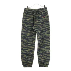 SUPREME (シュプリーム) 21SS Small Box Sweatpant スモールボックスロゴ タイガーカモ 迷彩 スウェットパンツ カーキのサムネイル