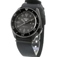 セイコー SEIKO 腕時計 メンズ SBSA025 5スポーツ ストリートスタイル オールブラック 4R36-07G0