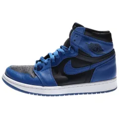 NIKE (ナイキ) AIR JORDAN 1 RETRO HIGH OG DARK MARINA BLUE エアジョーダン1 ダークマリーナブルー ハイカットスニーカー ブラック/ブルー US9/27cm 555088-404