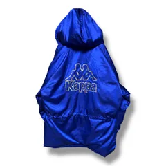 Kappa Sport カッパスポーツ 90s ホワイトベース ダウンジャケット アウター 防寒 上着 羽織り フード取り外し可能 スポーツウェア メンズ サイズM ネイビーブルー 冬 久喜倉庫店 42 No.K 1649Yのサムネイル