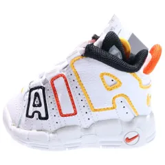 NIKE (ナイキ) TD AIR MORE UPTEMPO エア モアアップテンポ モアテン ローカットスニーカー ホワイト キッズ 3C/9cm DD9287-100
