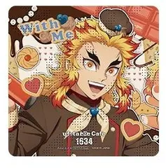 煉獄杏寿郎 鬼滅の刃 バレンタイン＆ホワイトデーイベント2026 With me期 特典 コースター 鬼滅 グッズ ufotable