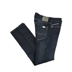 REPLAY リプレイ / WAITOM デニムジーンズ パンツ メンズ REGULAR SLIM FIT レギュラースリムフィット コットン 100% ネイビー M983 429534