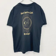 古着 used　NIKE ナイキ　半袖プリントTシャツ　カジュアルデザイン　ルーズフィット　クルーネック　黒　Sサイズ