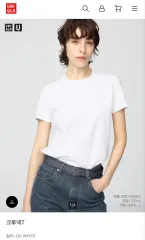 UNIQLO U クルーネック 半袖 Tシャツ 白