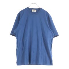 HERMES エルメス ネイビー Tシャツ シルク カシミヤ80% XL - メルカリ