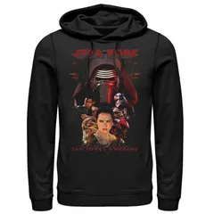 スター ウォーズ メンズ アウター パーカー・スウェット Menstar Wars The Force Awakens Grouportrait Hoodie Black ブラック