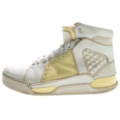archive prada yellow sneaker ハイカット スニーカー - メルカリ