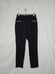 ブラック 季節の変わり目 CHECK POINT 밴딩 レギンス レディース 77 0311