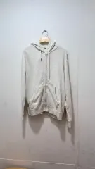 UNIQLO ユニクロ フード ジップアップ (レディース XL Free メンズ L / 微
