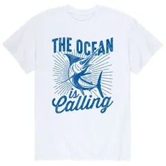 アニメキャラクター メンズ トップス Tシャツ Licensed Character Mens The Ocean Is Calling Tee White ホワイト