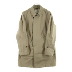 nanamica (ナナミカ) GORE-TEX ゴアテックス 裏地総柄 ステンカラーコート ベージュ