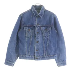 Levi's (リーバイス) 60-70S VINTAGE 70505 ボタン裏525 USA製 両面タブ ビックE 4TH デニムトラッカージャケット インディゴ