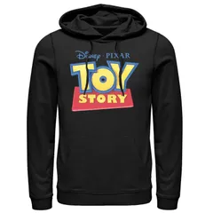 ディズニー ピクサー メンズ アウター パーカー・スウェット Disney Pixars Toy Story Mens Pizza Planet Pullover Hoodie Black ブラック