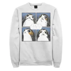 スター ウォーズ メンズ アウター パーカー・スウェット ヴィンテージ シャツ Menstar Wars The Last Jedi Porgs Vintage Sweatshirt Navy ネイビのサムネイル