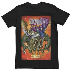 アニメキャラクター メンズ トップス Tシャツ Licensed Character Mens Marvels Infinity Warsleepwalker 3 Comicover Tee Blac