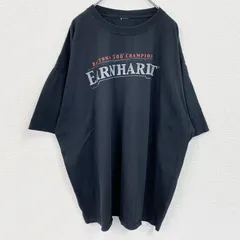 古着 used　デイルアーンハート　半袖両面プリントTシャツ　レーサー　黒　ブラック
