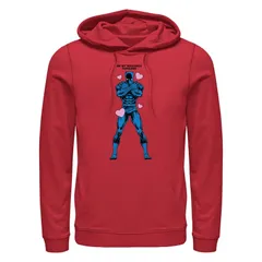 マーベル メンズ アウター パーカー・スウェット グラフィック Mens Marvel Black Panther Be My Wakanda Forever Graphic Hoodie Red レのサムネイル