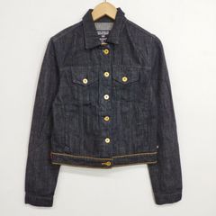 byblos blu デニムジャケット スパンコール装飾 イタリア製 - メルカリ
