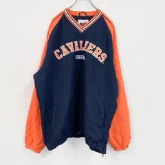 古着 used　58 SPORTS　ナイロンジャケット　紺　ネイビー　オレンジ　XLサイズ