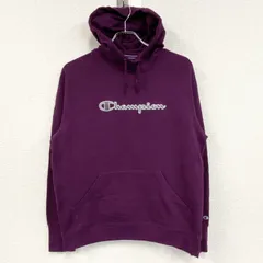 古着 used　champion　チャンピオン　スウェットパーカー/フーディ　紫　パープル　Lサイズ