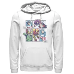 マーベル メンズ アウター パーカー・スウェット Mens Marvel Avengers Assemble Hoodie White ホワイトのサムネイル