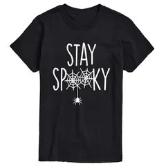 アニメキャラクター メンズ トップス Tシャツ Licensed Character Menstay Spooky Tee Black ブラック