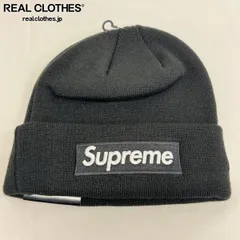 【未使用】Supreme×NEW ERA/シュプリーム×ニューエラ【21AW】World Famous Box Logo Beanie/ボックスロゴ ビーニー/ニット帽