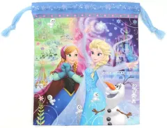 【中古】雑貨 集合 巾着 「アナと雪の女王 アナとエルサのフローズンファンタジー 2017」 東京ディズニーランド限定