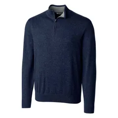 カッターアンドバック メンズ アウター ニット・セーター ハーフジップ Cutter Buck LakemontriBlend Mens Quarter Zipullover Sweater Libeのサムネイル
