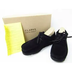 Clarks クラークスジャパン WallabeeGTX　ワラビーゴアテックス　ブラックスエード size:26.5cm メンズ 靴 ▼SH8456