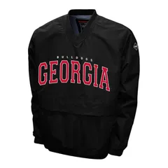 アンブランデッド メンズ アウター ジャケット・ブルゾン Unbranded Mens Georgia Bulldogs Members Windshell Pullover Uga Black ブラック