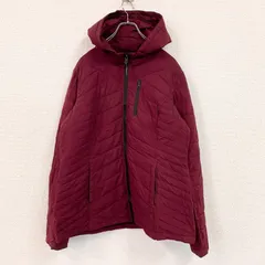 古着 used　NAUTICA　ノーティカ　中綿ジャケット　ボルドー　ワインレッド　XLサイズ