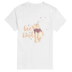 ディズニー メンズ トップス Tシャツ トール グラフィック Disneys Winnie the Pooh Big Tall Pooh Bee Kind Graphic Tee White ホワイト