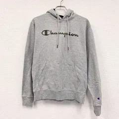 古着 used　champion　チャンピオン　スウェットパーカー/フーディー　灰色　グレー　Sサイズ