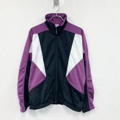 古着 used　80s　PUMA　プーマ　トラックジャケット/ジャージ　ヴィンテージ　切替デザイン　パープル　Sサイズ