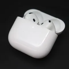 ITA80Q9UJ8WC Apple アップル AirPods 4 エアポッズ 第4世代 MXP63J/A 本体のみ ワイヤレスイヤホン ホワイト