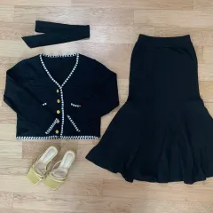 カーディガン マーメイドスカート スリッパヒール まとめ売り