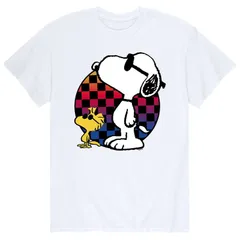 アニメキャラクター メンズ トップス Tシャツ Licensed Character Mens Peanutsnoopy Cool Tee White ホワイト