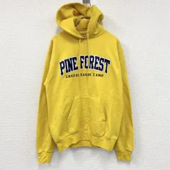 古着 used　Champion　チャンピオン　スウェットパーカー/フーディー　黄色　イエロー　Mサイズ