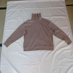 ユーロケンヴィー】(L) タートルネック長袖 カットソー ウール100 