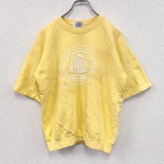 古着 used　J.PRESS　ジェイプレス　半袖スウェット/トレーナー　黄色　イエローのサムネイル