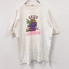 古着 used　半袖プリントTシャツ　アニマルT　白　ホワイト　Mサイズ