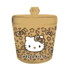 サンリオ ヒョウ柄 キティ キラキラキャニスター ハローキティ 小物入れ Sanrio