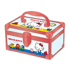 サンリオ キティ バニティケース ハローキティ 小物入れ レッド Sanrio