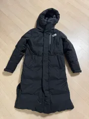 THE NORTH FACE ザノースフェイス ブラック ダウンジャケット ロング丈 85