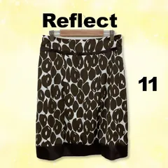 Reflect リフレクト タイトスカート ミニ丈 カジュアル おしゃれ レディース ブラウン 11 日本製のサムネイル