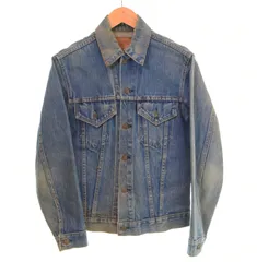 リーバイス Levi's 70505 60's 70's 4th ケアタグ付き 刻印 525 DENIM TRUCKER JACKET デニム トラッカー ジャケット Gジャン VINTAGE ヴィンテージ ジャケット ブルー 103MT-4142のサムネイル